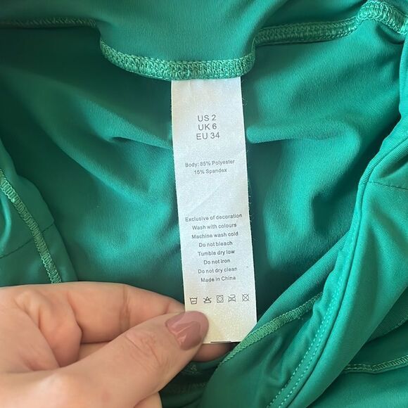 Green Athletic Skort - Picture 6 of 8